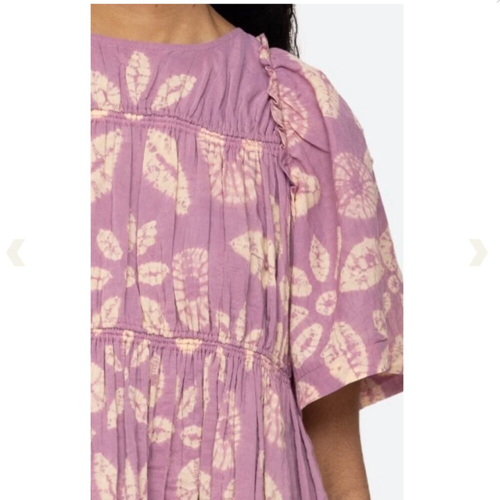 Sea New York Lilac Thea Mini Dress Size Small - Picture 3 of 12